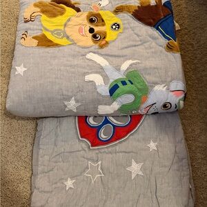 Pottery Barn Kids Paw Patrol Twin Quilt & Sham